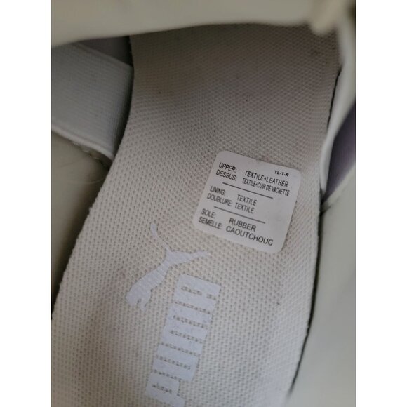 NWOB Puma Mostro Archive Sneaker Vapor Gray Frosted Ivory Spiked Shoes Sz 4 - Picture 9 of 10